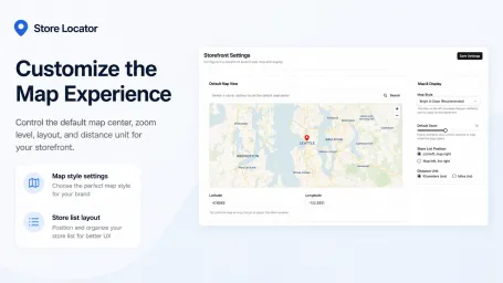 Address geocoding and drag-to-place pins
