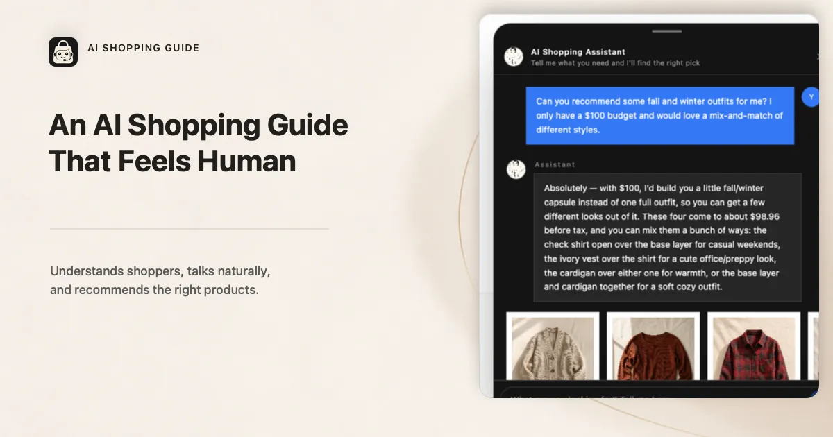 AI Shopping Guide cover