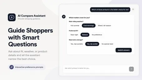 AI compares products and classifies the relationship
